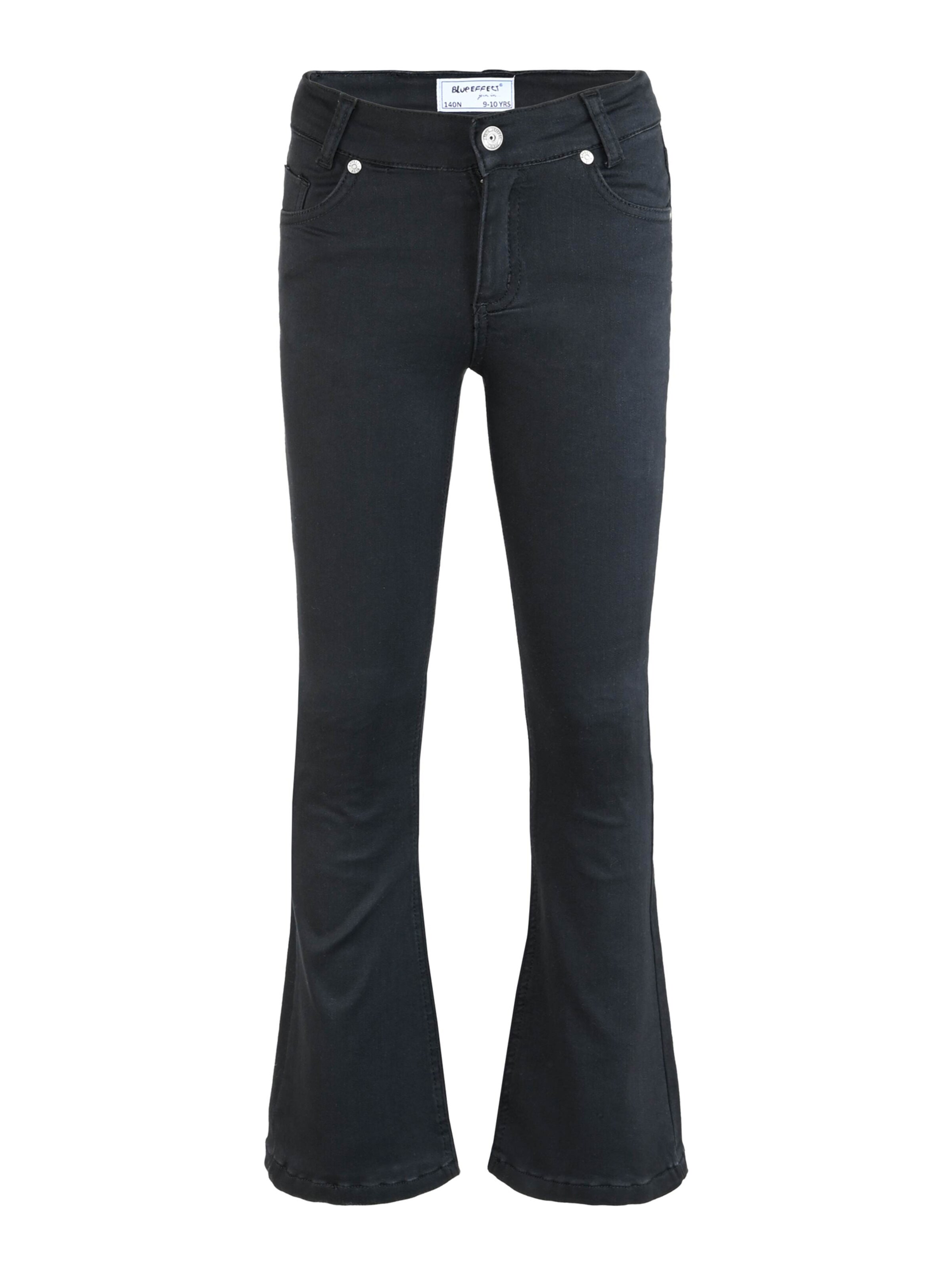 

BLUE EFFECT Черные расклешенные джинсы