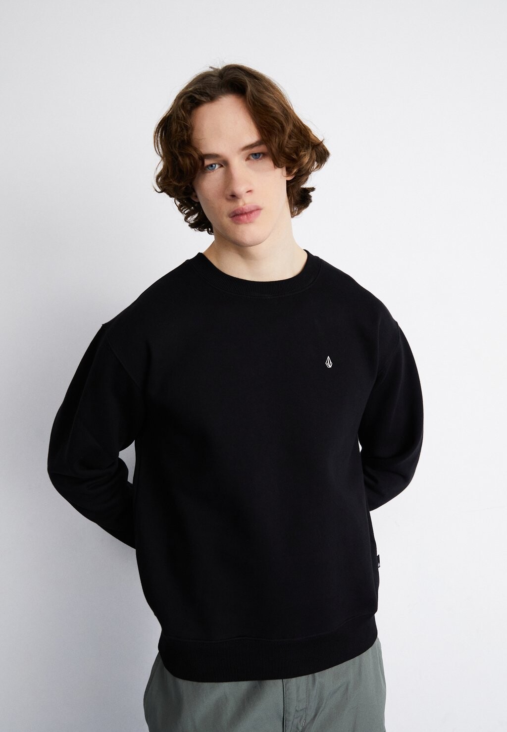 

Толстовка Single Stone Crew Volcom, черный
