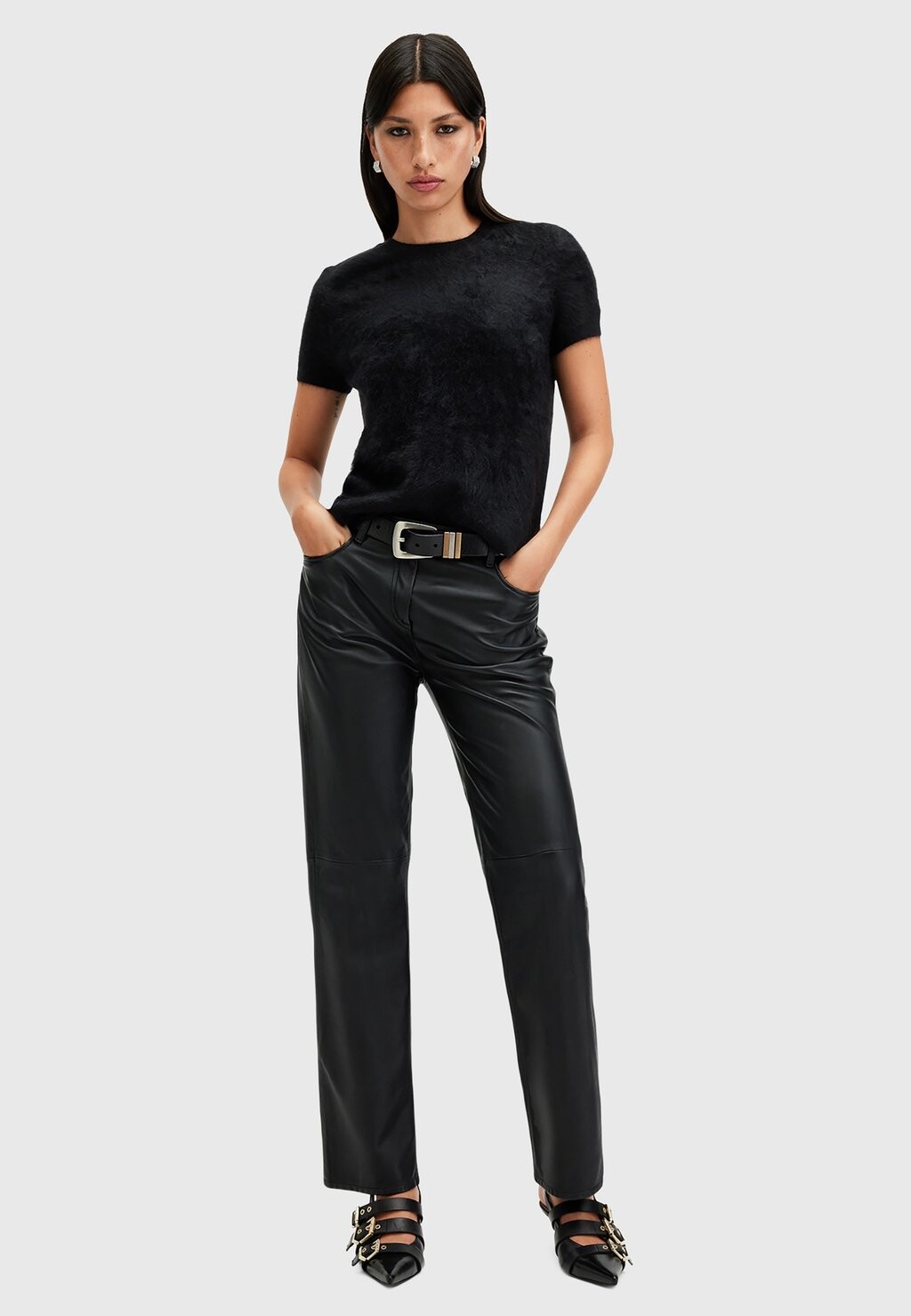 

Базовая футболка AllSaints, черный