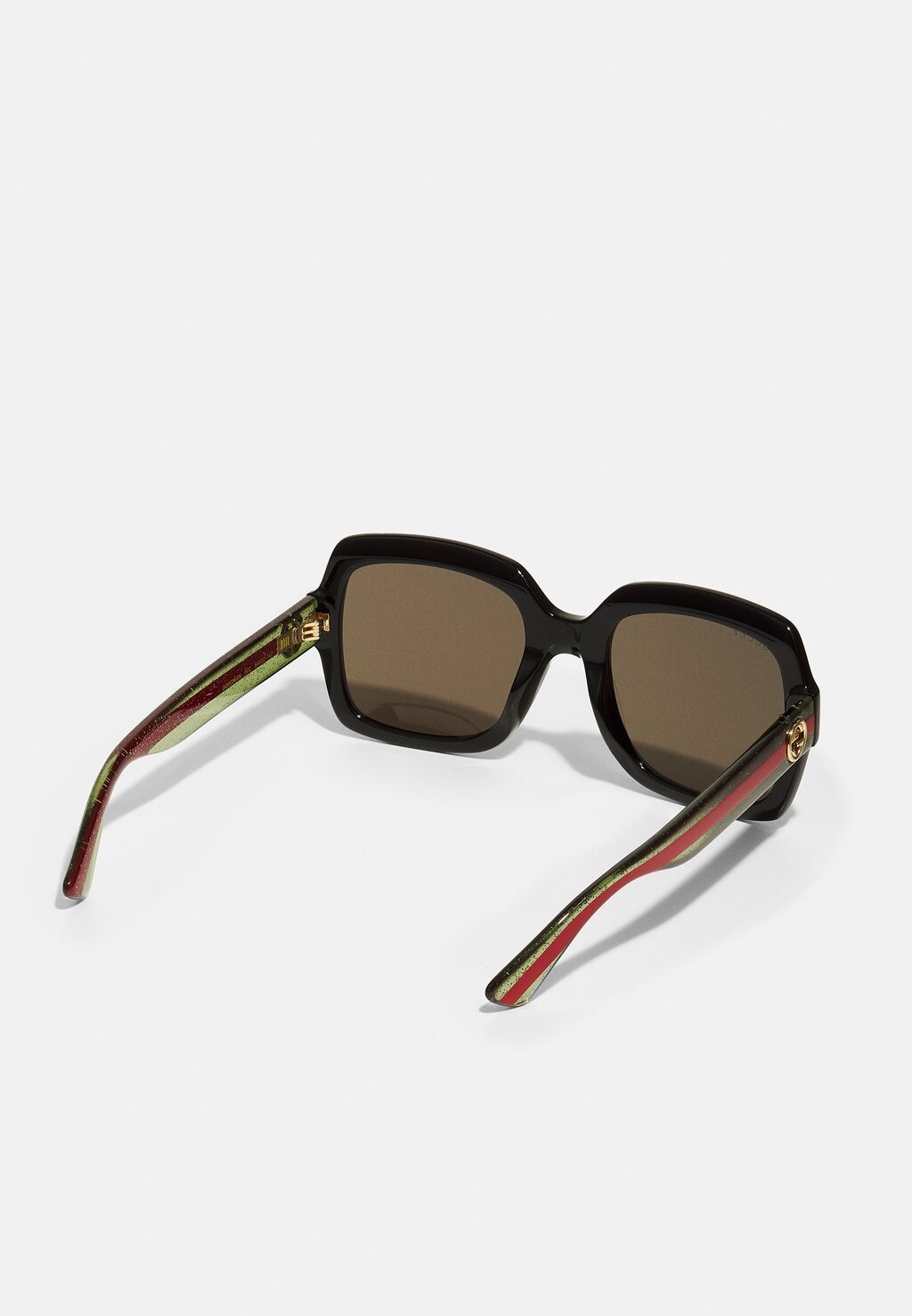 

Солнцезащитные очки Gucci, черный/зеленый/коричневый