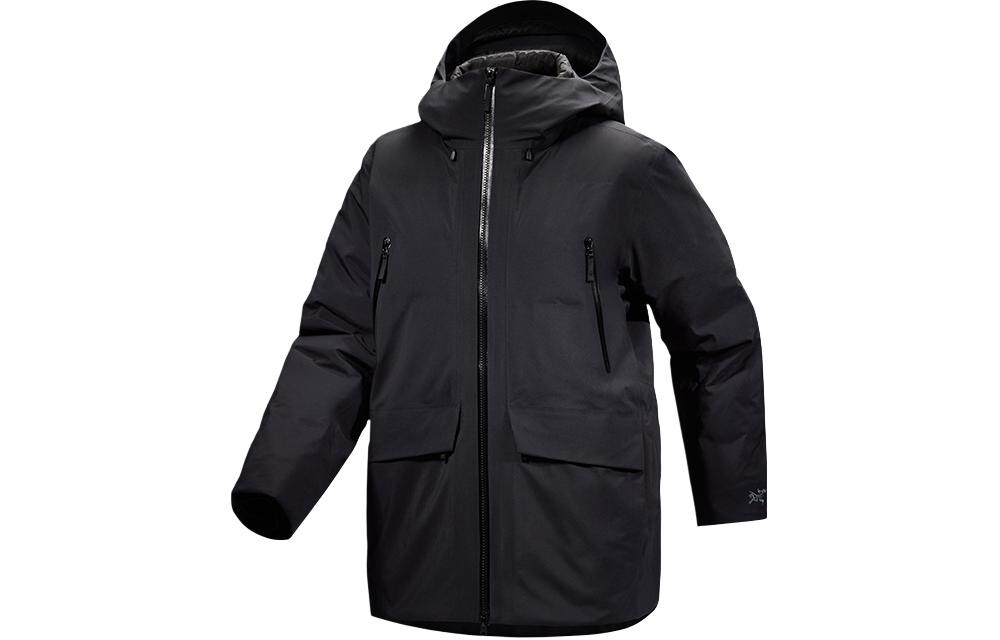 

Пуховик женский Arcteryx на молнии, белый