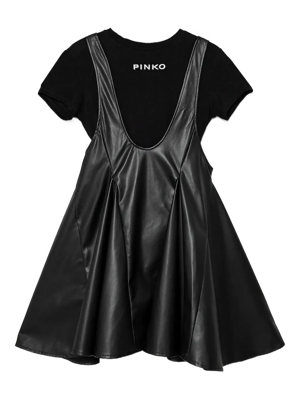 

Платье Pleated dress set Pinko Kids, черный