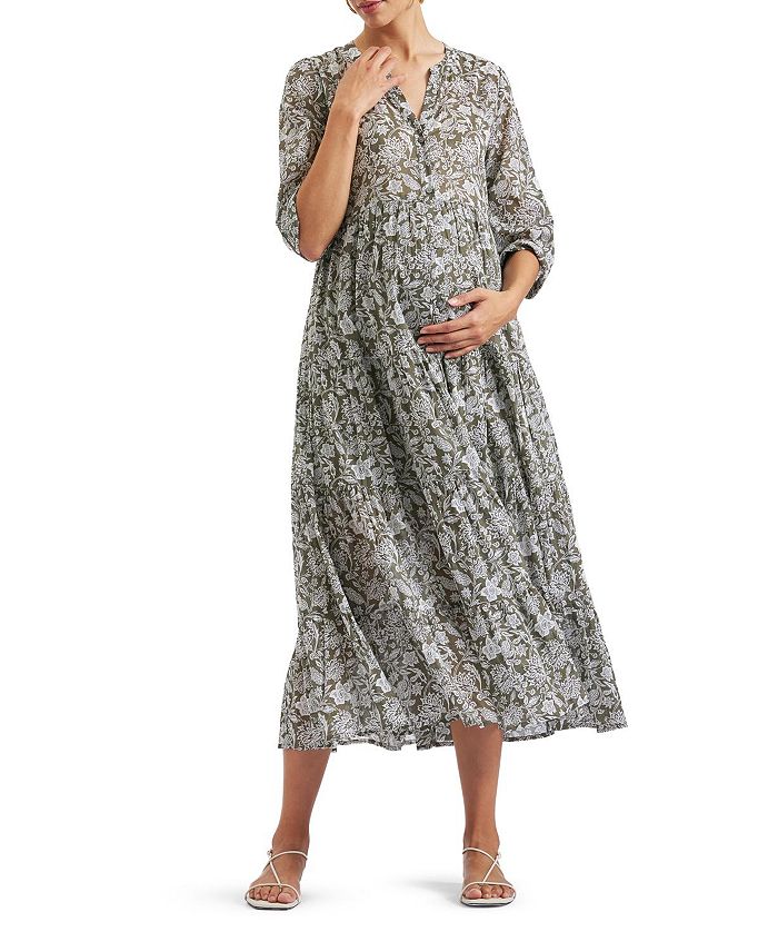 

Платье Ezra с ярусами Ripe Maternity, мультиколор