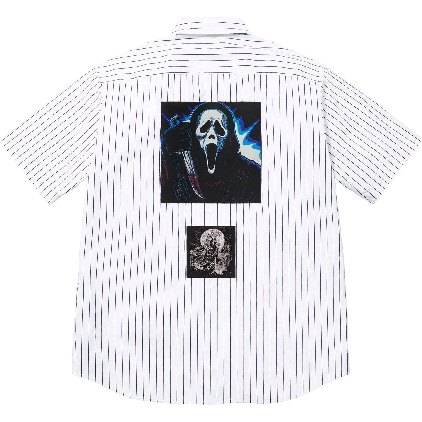 Рубашка повседневная Supreme x Ghostface SS26 черная — фото 3