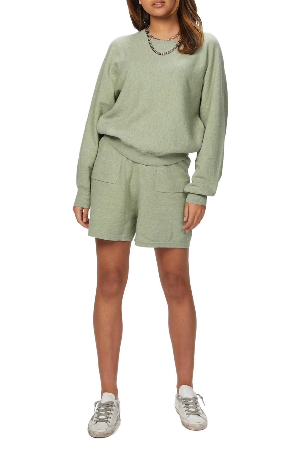 

Свитшот Saly цвета матча-латте HUMANOID, Matcha Latte