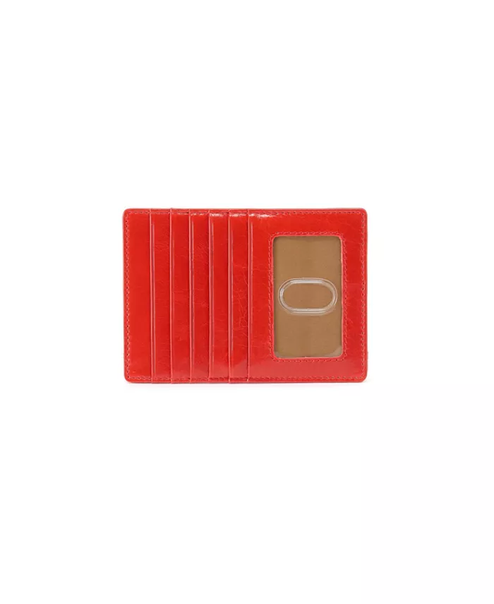 

ЕВРО КОШЕЛЕК ДЛЯ КАРТ SLIDE CARD CASE HOBO, красный