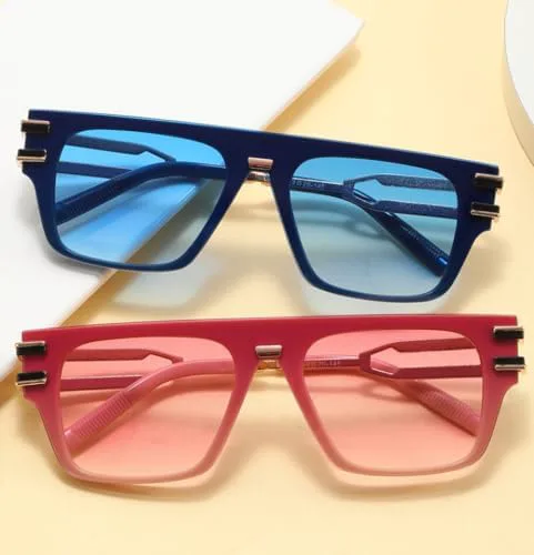 

Солнцезащитные очки One Piece Square 2026 для женщин, модные солнцезащитные очки для мужчин, классические винтажные очки, качественные женские очки MTZJH, C6