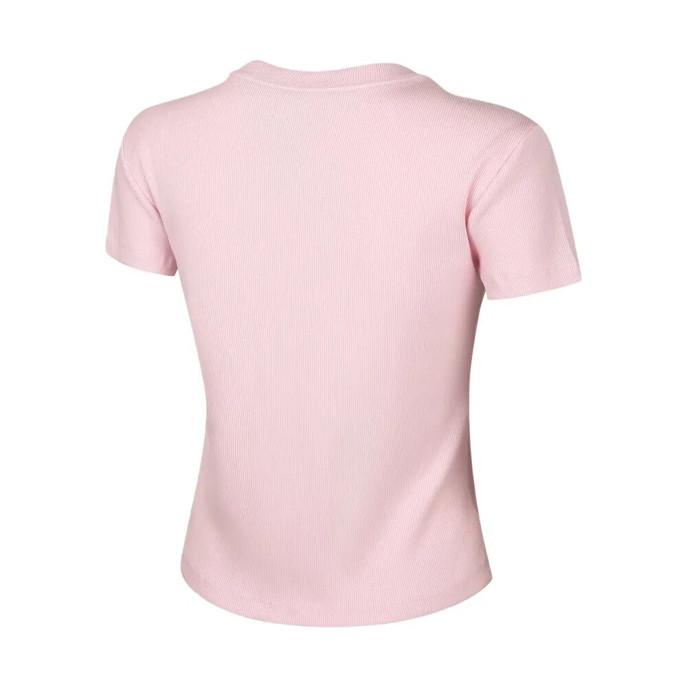 Футболка женская Pink Crew Neck Moderate Nike — фото 3