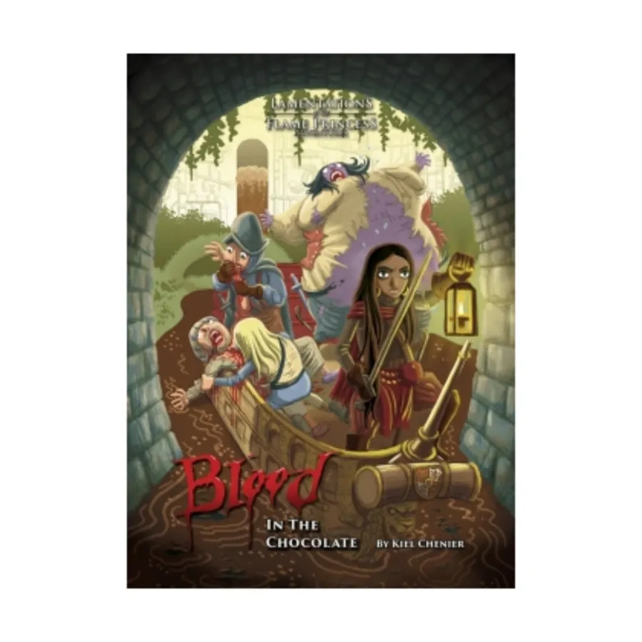 

Blood in the Chocolate, Lamentations of the Flame Princess and Other OSR Compatible Adventures, твердый переплет