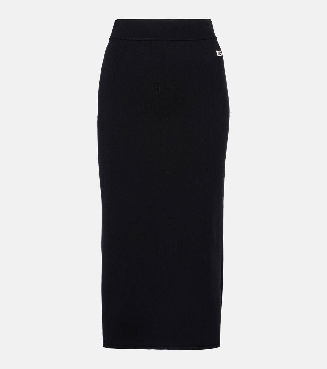 

Юбка миди DG Dolce&Gabbana, черный