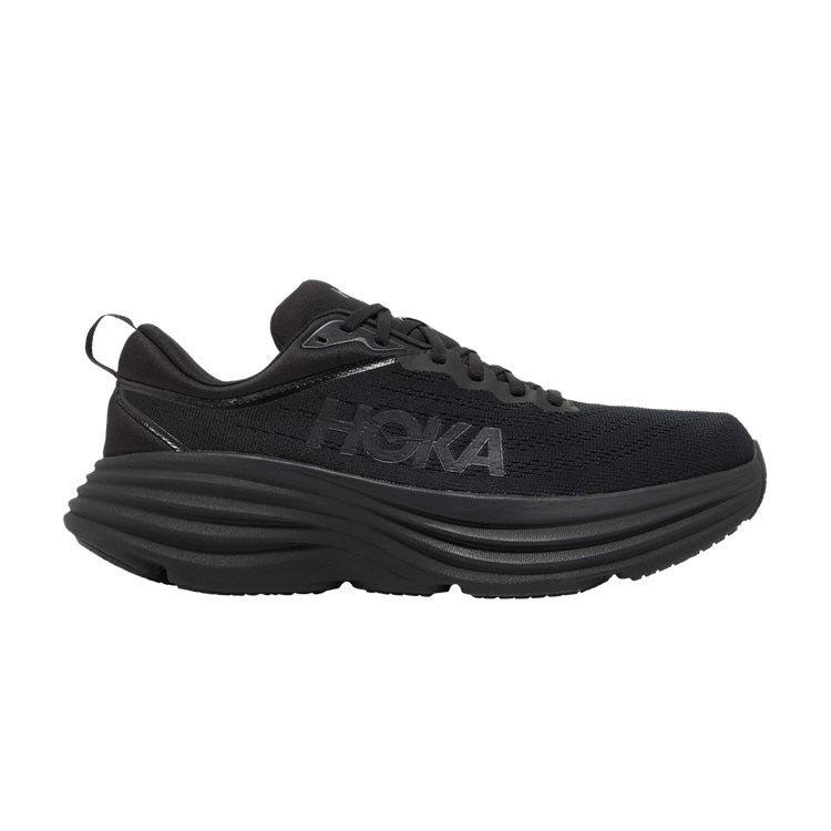 

Кроссовки HOKA Bondi 8 2E Wide 'Triple Black', черный