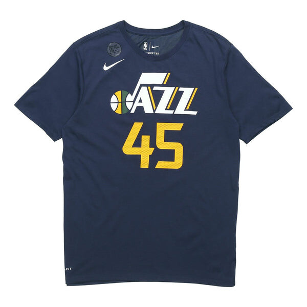

Футболка nba mitchell utah jazz team limited jersey navy blue Nike, синий