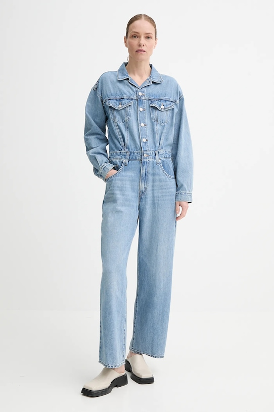 

Джинсовый комбинезон BAGGY JUMPSUIT H123 Levi'S, синий