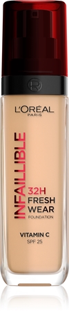

Долговечная жидкая основа L’Oréal Paris Infaillible 32H Fresh Wear, 220 Sable Sand 30 ml