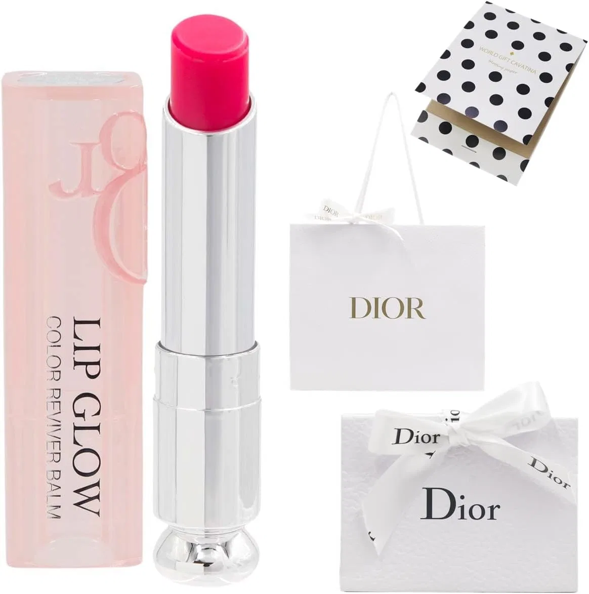 Бальзам для губ Dior Addict Lip Glow Tint оттенок Raspberry 3.2 г