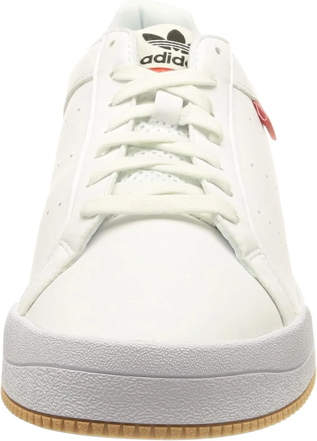 Кроссовки Adidas Herren Court Tourino, белый/ярко-красный — фото 2