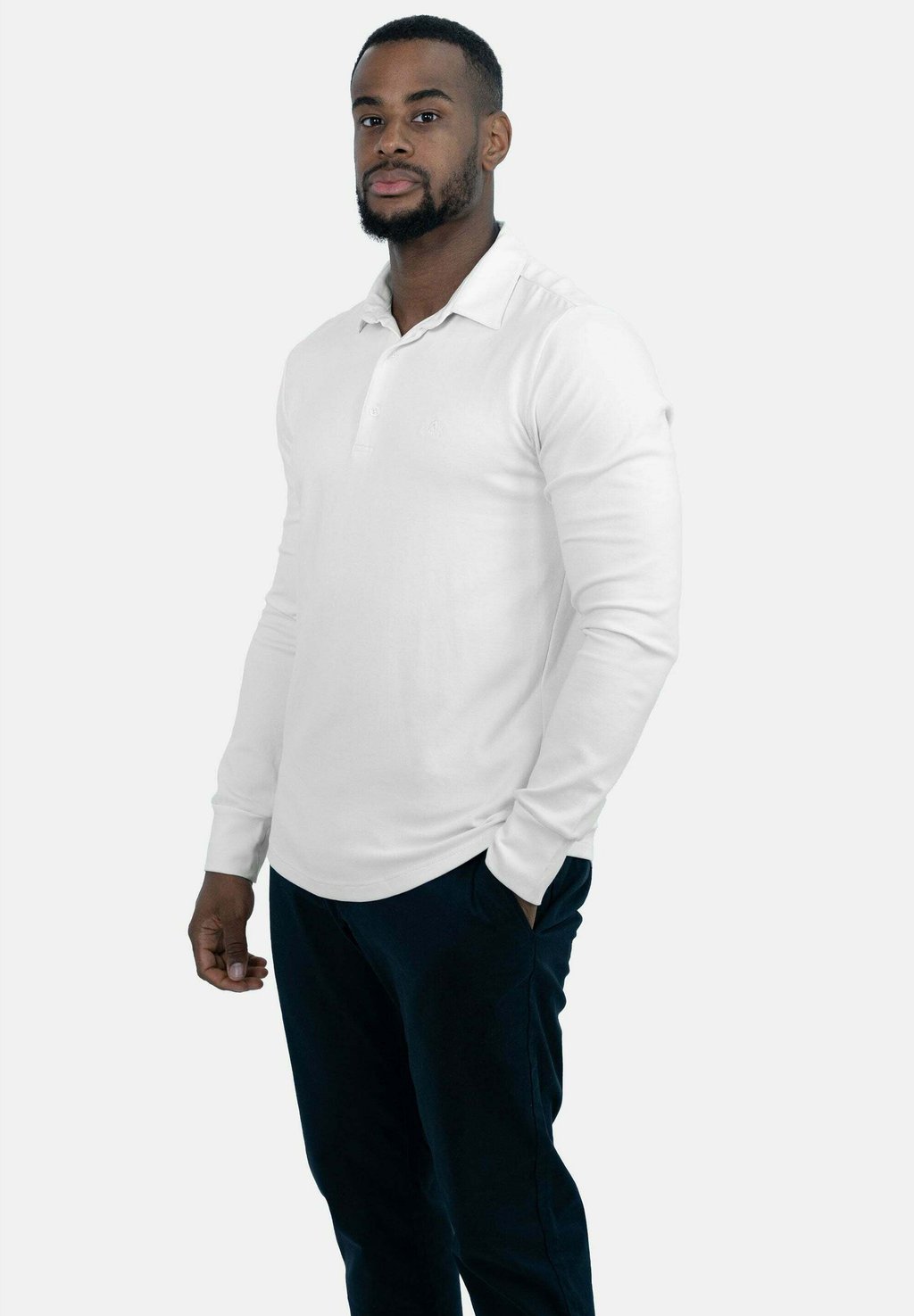 

Лонгслив Polo shirt Vercate, белый