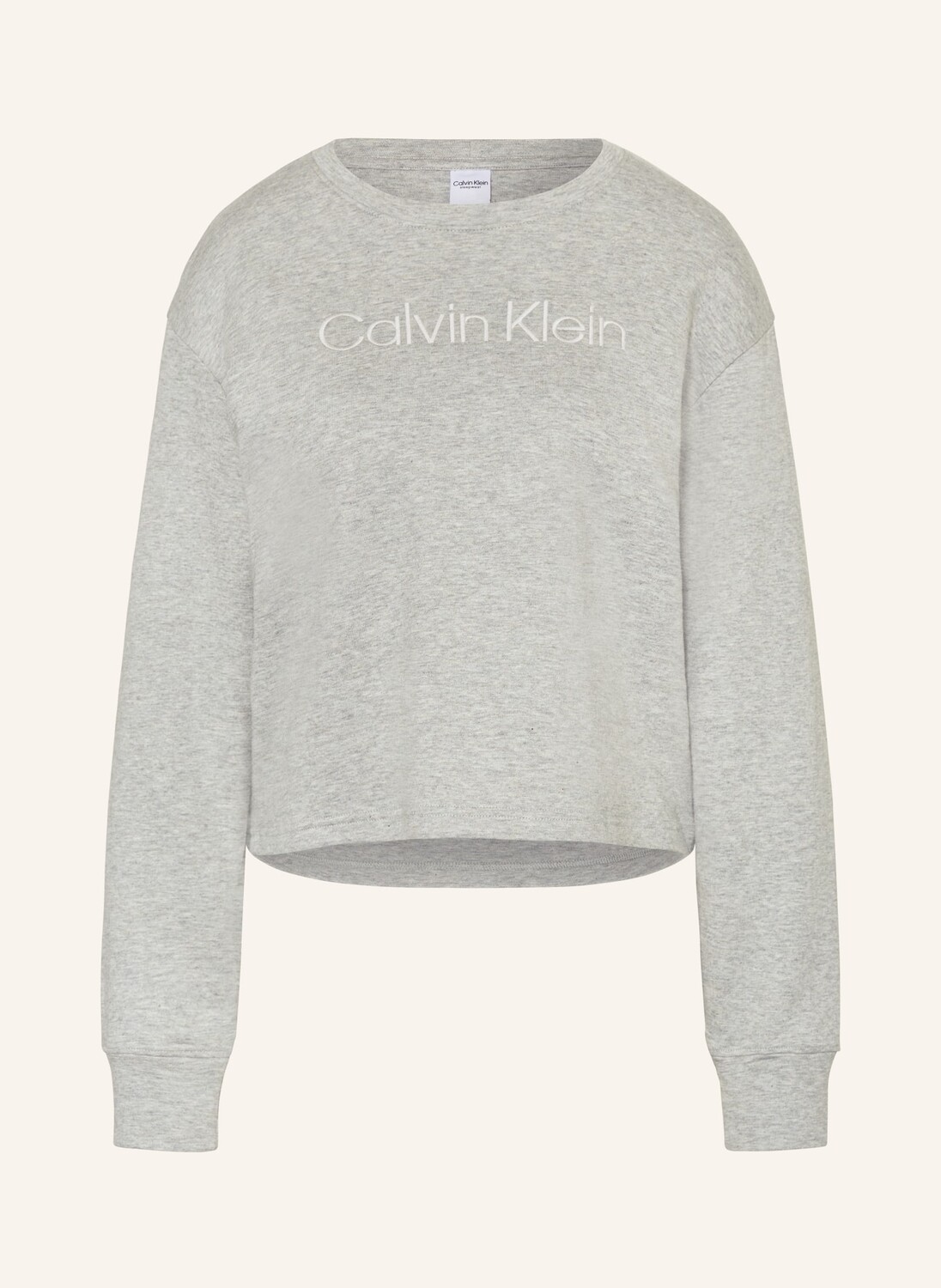

Современная махровая рубашка для отдыха Calvin Klein, серый