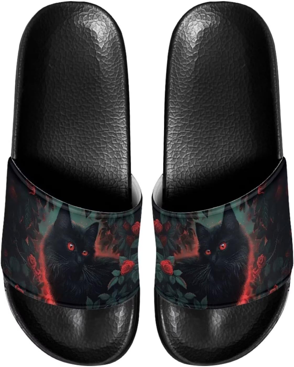 

Домашние тапочки Cugasmaru для мужчин и женщин с открытым носком, всесезонные, с толстой мягкой подошвой, Cat