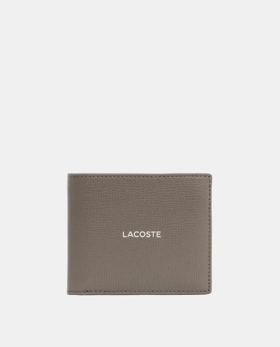 Мужской кожаный кошелек Ossian Lacoste, коричневый