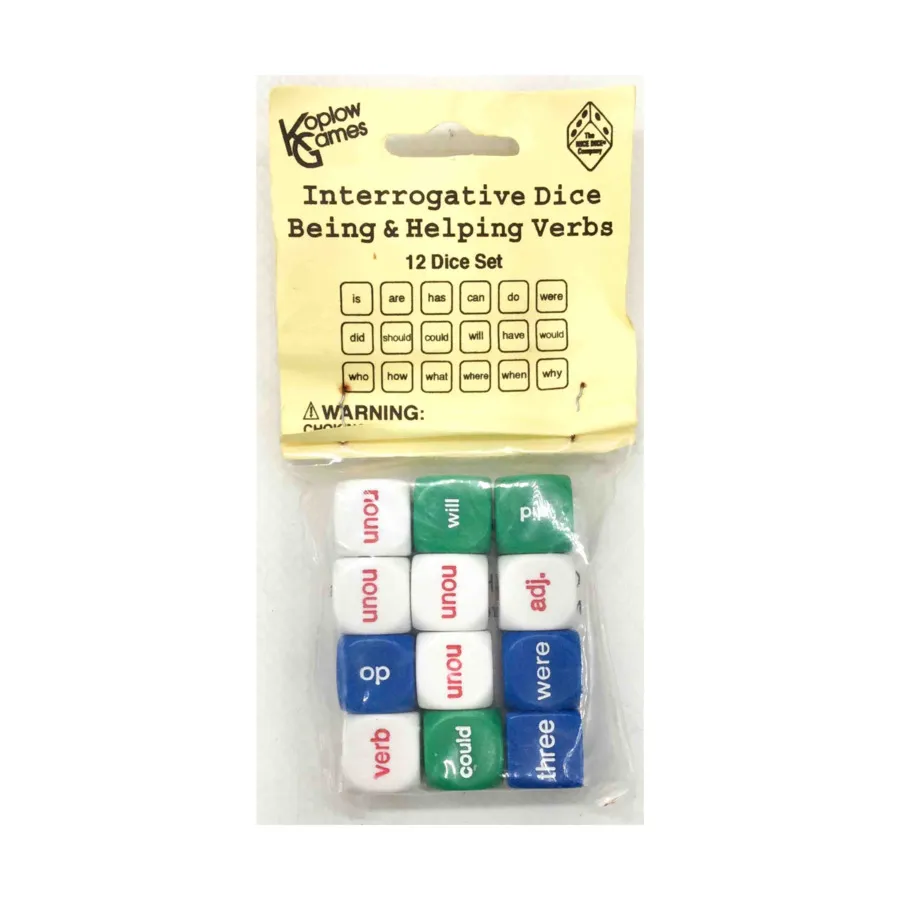 

d6 Вопросительные кубики (12), Dice - Symbols, Functional & Unique Dice
