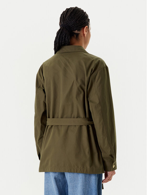 Переходная куртка стандартного кроя WW0WW45620 Tommy Hilfiger, зеленый — фото 3