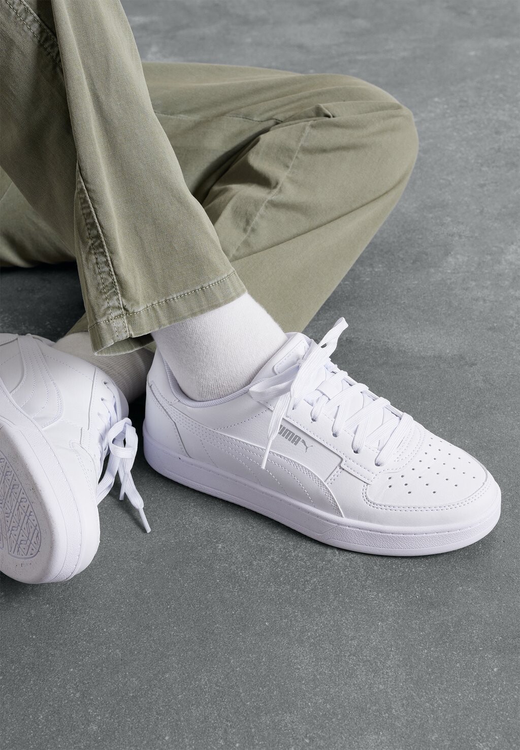 

Кроссовки низкие CAVEN Puma, цвет puma white/silver/black