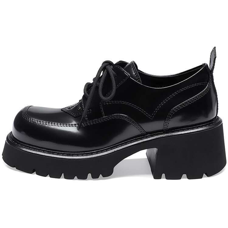 

Туфли женские повседневные Women's Casual Shoes Women's Low-Top Black Ewed