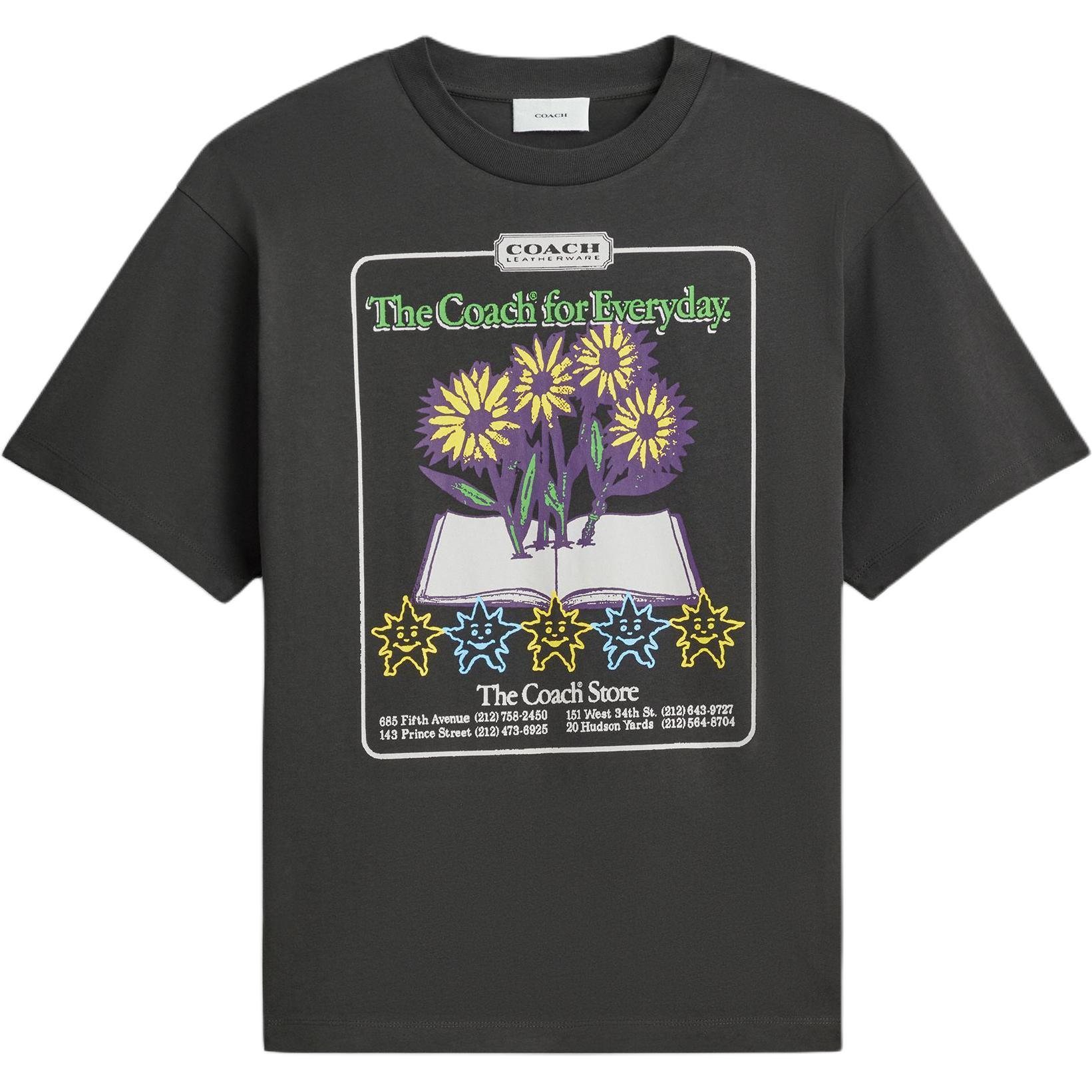 

Футболка унисекс COACH, черный