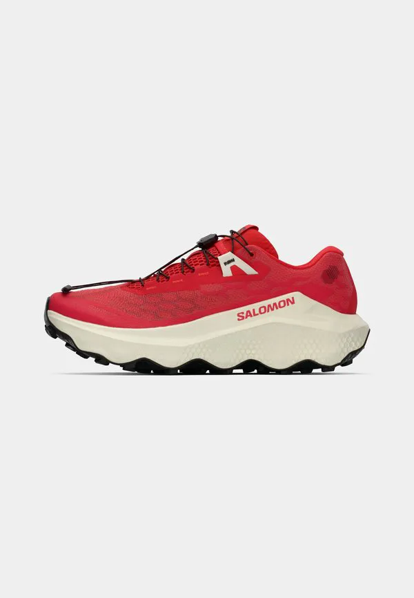 Кроссовки для трейлраннинга ultra glide 4 Salomon, Fiery Red/Vanilla Ice/Black — фото 2