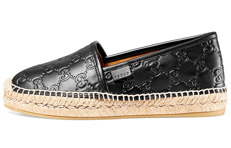 

Туфли GUCCI Leather Espadrilles Women's