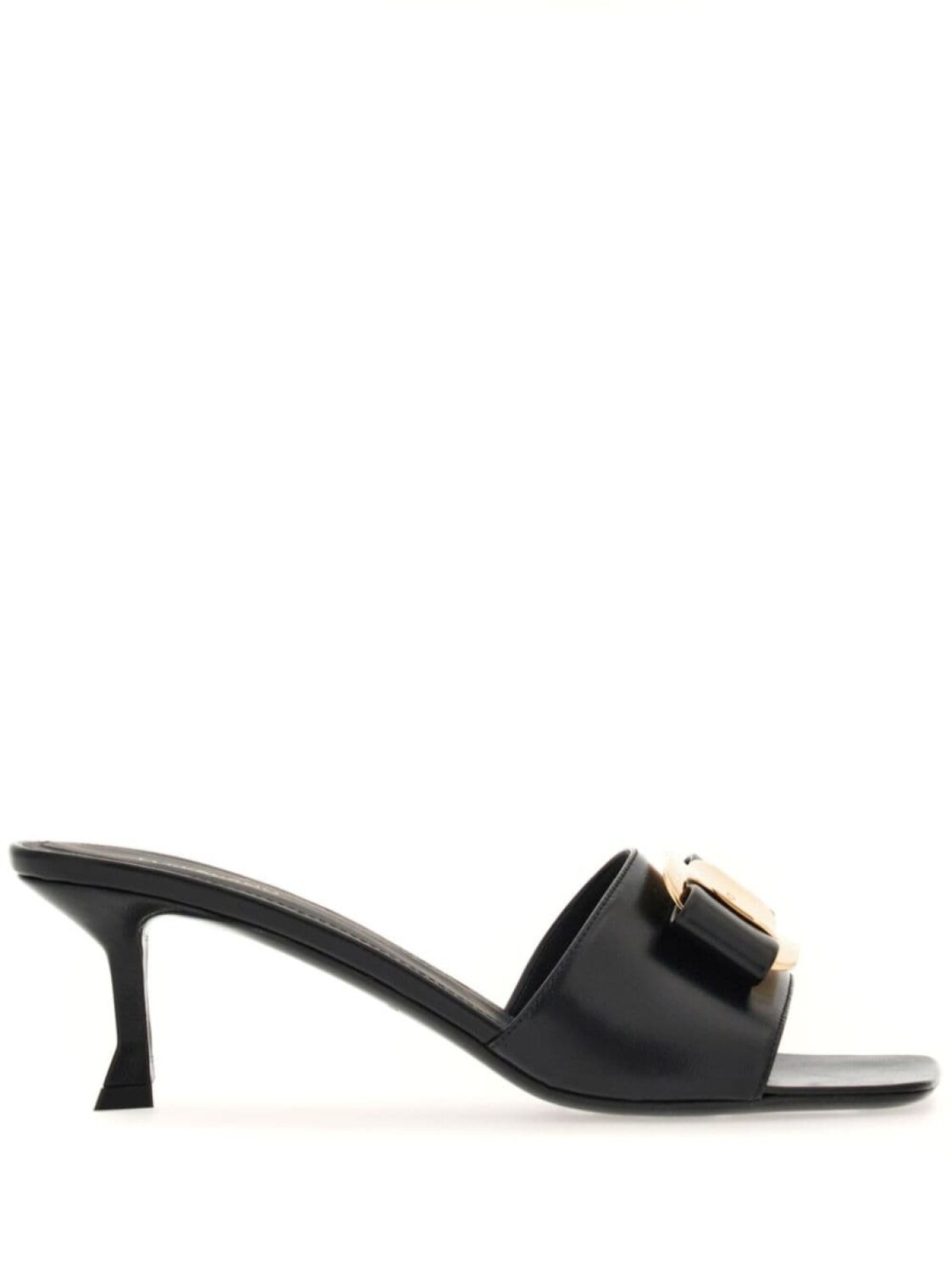 

Ferragamo мюли с бантами, черный