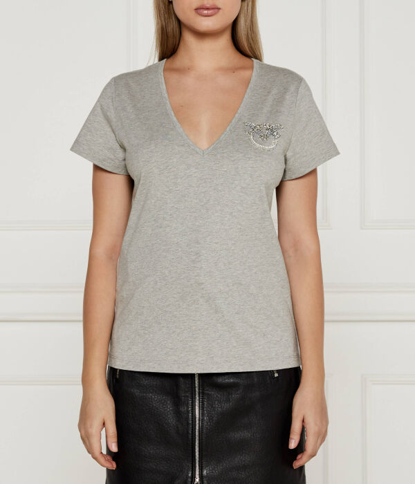 

Футболка турбо Regular fit Pinko, серый