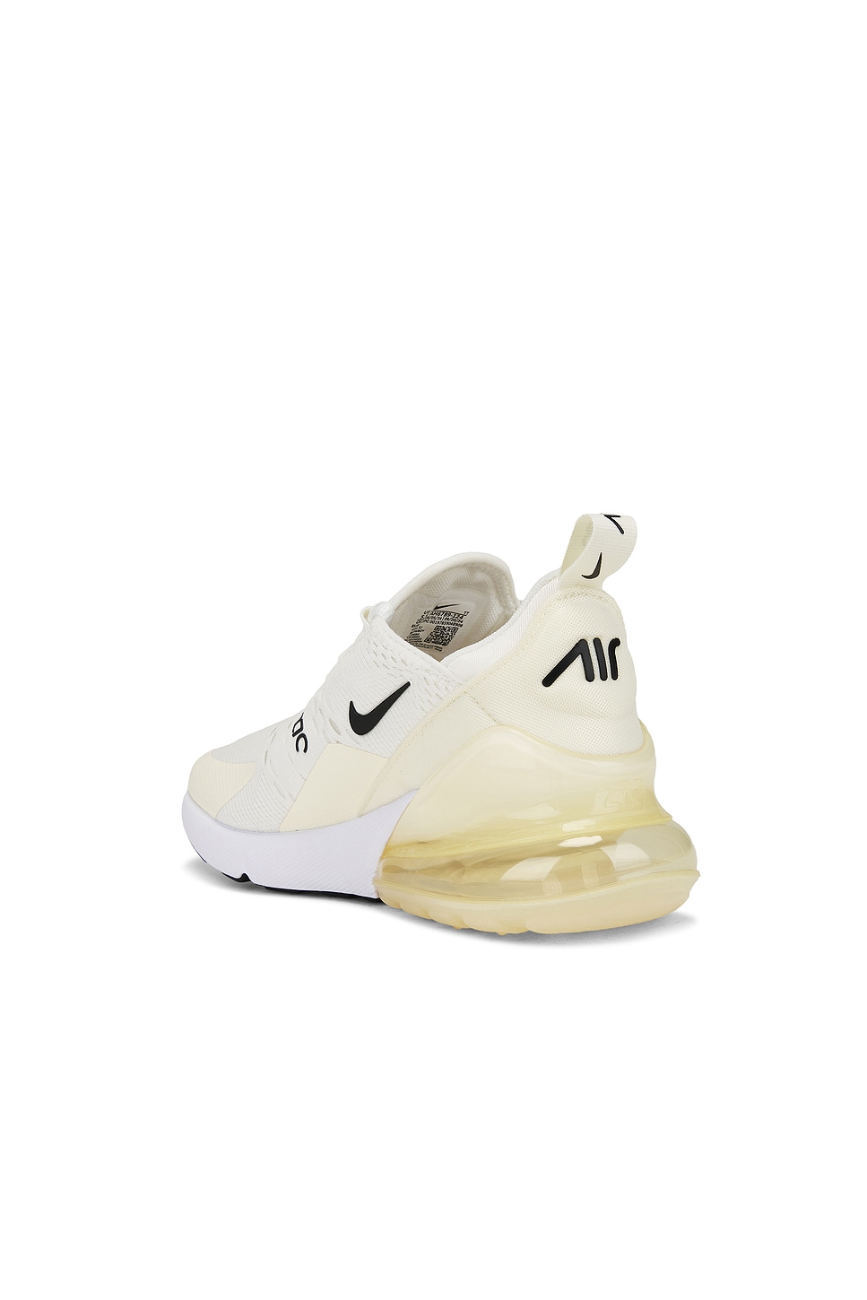 Кроссовки Air Max 270 Nike, Sail, Black, Coconut Milk, & Pale Ivory — фото 3