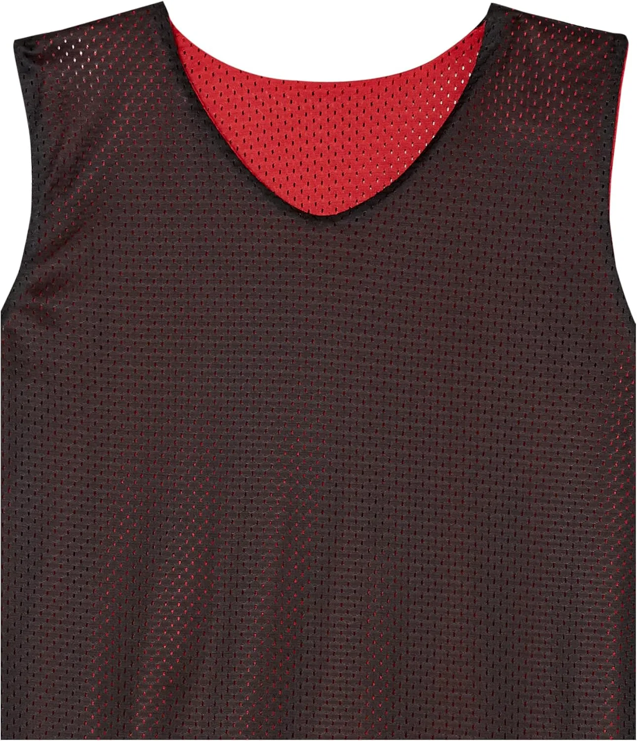 Двусторонняя майка Alleson Athletic для детей, черный/красный — фото 2