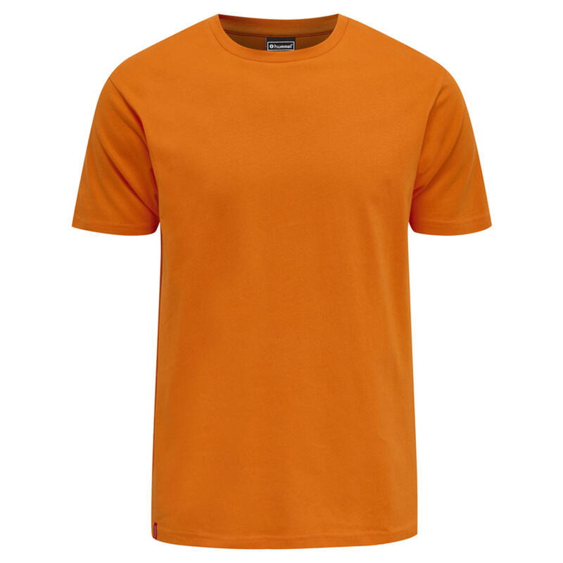 

Мужская футболка Hmlred Basic для мультиспорта HUMMEL, цвет orange