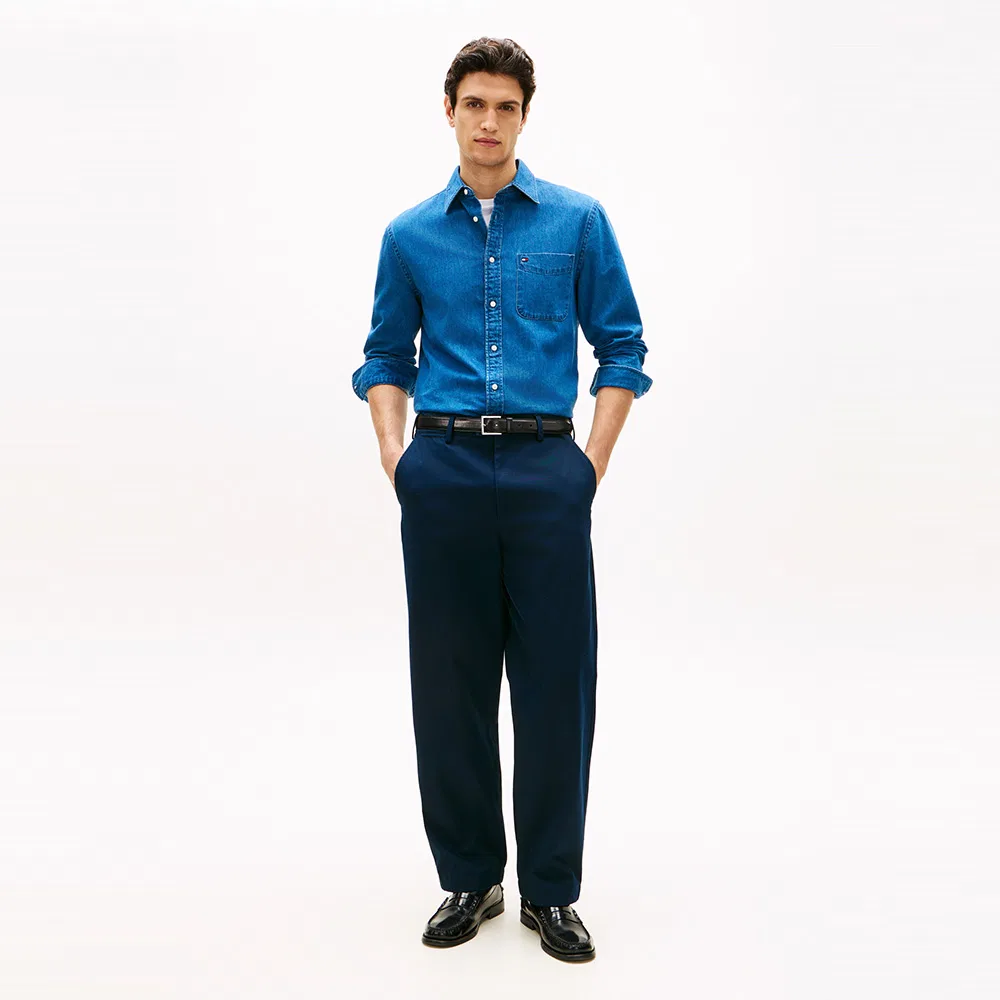 Мужские чиносы Murray Heritage тёмно-синие от Tommy Hilfiger