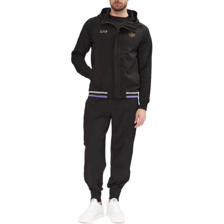 Куртка EA7 для мужчин EMPORIO ARMANI, черный — фото 3