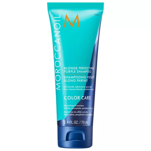 

Шампунь для блондинок фиолетовый Moroccanoil, объем 69 мл