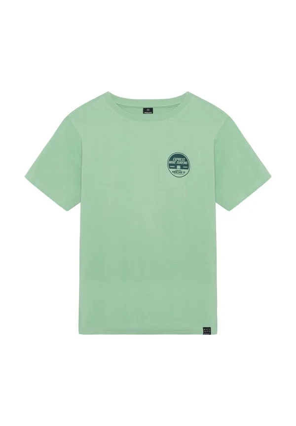 Футболка с индийским принтом Indian Blue Jeans, Fresh Green