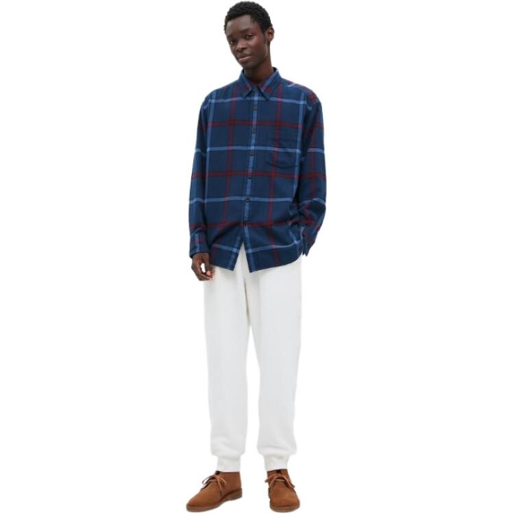 Jw Anderson Co-Branded Series Пуховые брюки/Хлопковые брюки мужские Белые Uniqlo, белый — фото 2