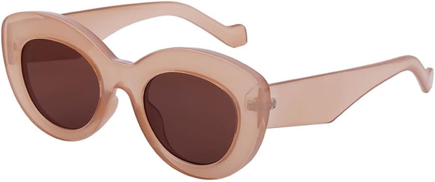 

Винтажные круглые солнцезащитные очки «кошачий глаз» для женщин, ретро-солнцезащитные очки «кошачий глаз» для женщин, модные солнцезащитные очки-бабочки WNCKSQ, C6brown