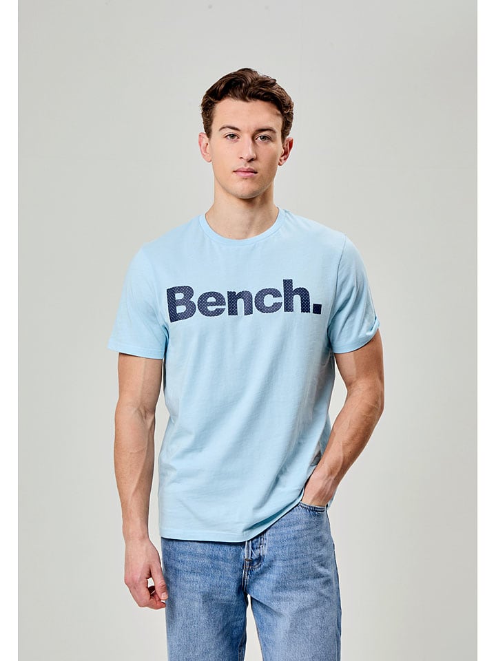 

Футболка Leandro Spots Bench, светло-синий