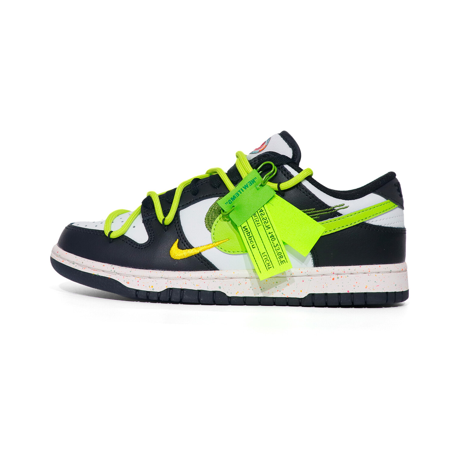 

Обувь для скейтбординга Dunk Kids для начальной школы Nike, черный/зеленый