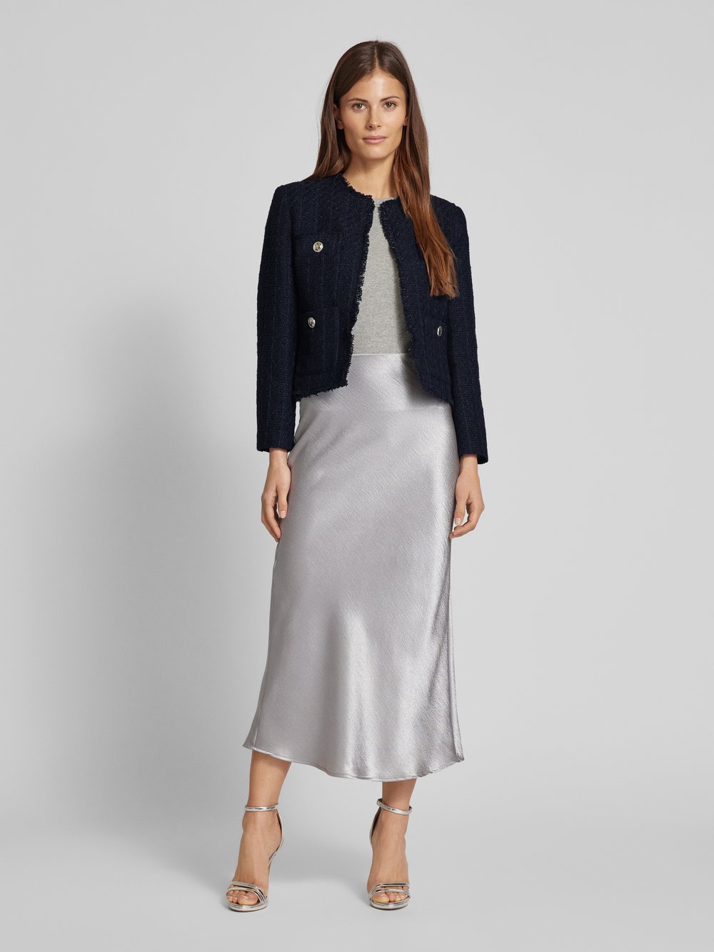 

Блейзер с накладными карманами модель «TINA» Mango