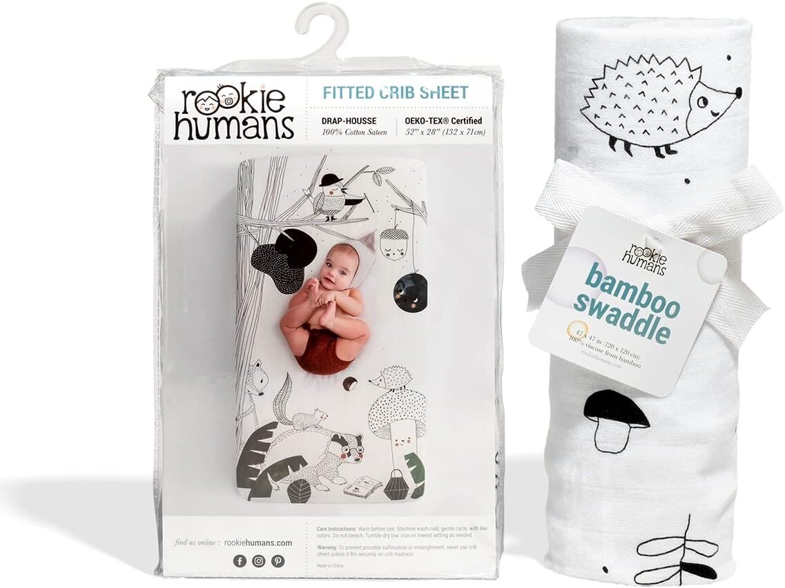 

Комплект простыней и пелен для кроватки Rookie Humans, Woodland Dreams
