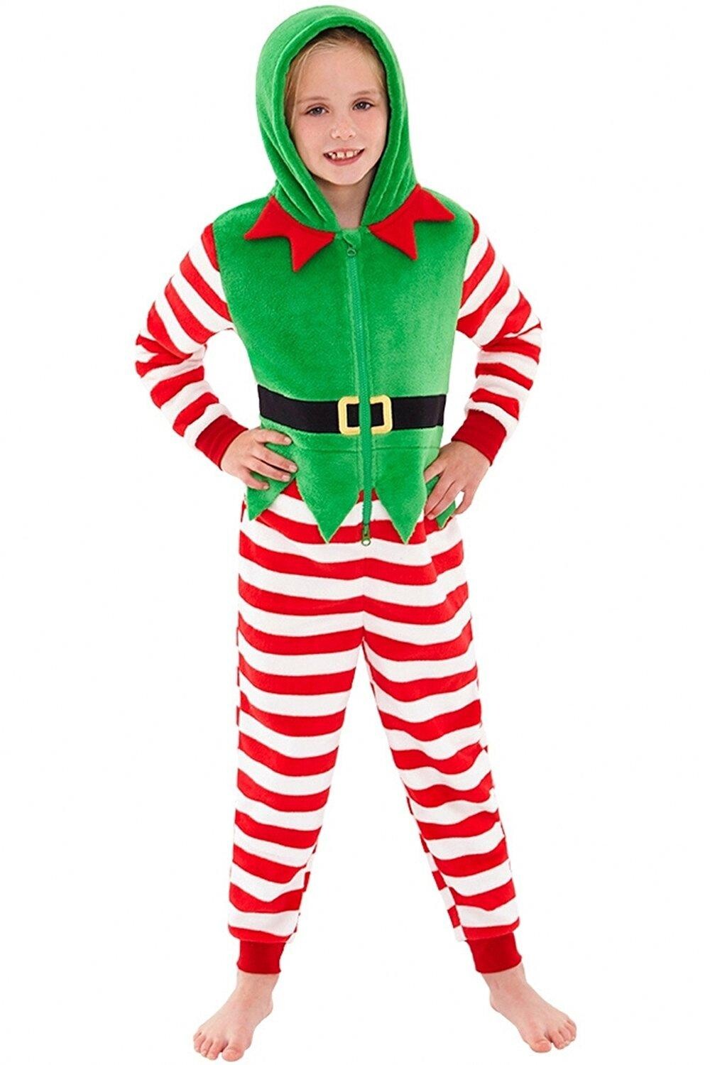 Комбинезон «Рождественский эльф» Festive Friends, зеленый — фото 4