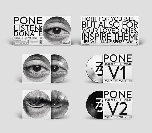 

Сингл 12" Pone: Listen And Donate