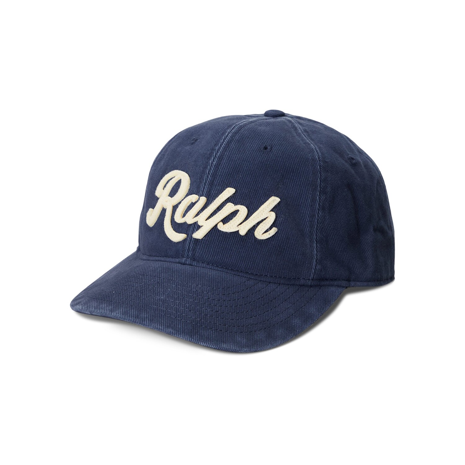 

Саржевая бейсболка Polo Ralph Lauren с аппликацией Newport Navy