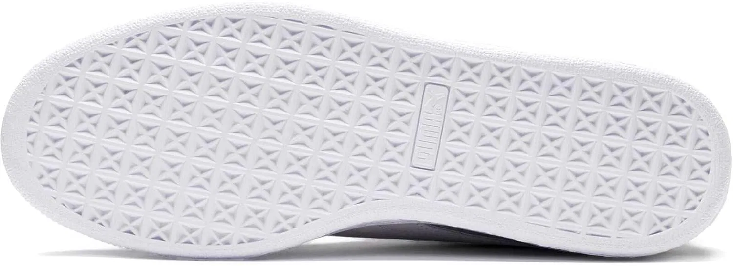 Мужские низкие кроссовки Puma Suede Classic+, Steeple Gray White — фото 4